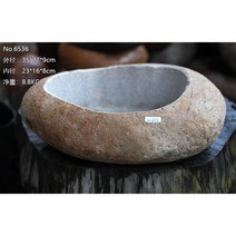 대형 물확 돌확 돌수반 도자기 연꽃 꽃꽃이 수반 수경 수생 식물 연꽃 특이한 화분 인공연못, 6536