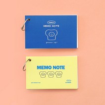 토스티 링 메모장 (60매) [LucentKorea], 블루