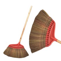 고급갈대비(니스갈대비) 빗자루 청소용품 청소도구, 1개