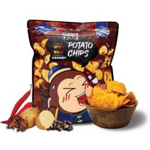 싱가포르 SnackyCrisps 생선 껍질 5봉지 소금에 절인 계란 노른자, 매운맛 5봉지