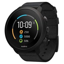 SUUNTO 3 (순트 쓰리) 스마트 워치 웨어러블 워치 피트니스 ALL BLACK[일본 정규품메이커 보증] SS050617000