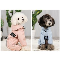 반사방수 강아지우비 비옷 바람막이 레인코트 애견 반려견 비오는날강아지산책 강아지옷 애견옷 애견우비 강아지레인코트 중형견우비 애견의류 웰시코기우비 반려견우비 강아지아우터 강아지점퍼 시바견우비 진돗개우비 강아지올인원우비 강아지우의, XLㅡ핑크