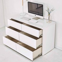 Sunshine 서랍장 3단 수납장 3단옷장 옷장서랍장 수납 와이드 1500 5159EA, 올오크