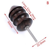 우드카빙 목공예 조각칼 실용적인 diy 가죽 가장자리 베벨러 스카이빙 베벨링 나이프 절단 손 도구 나무 손잡이 a4mm a6mm a8mm, 사진으로