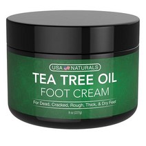 USA Naturals 티트리 풋밤 발뒤꿈치 보습크림 227g, 단일수량, 단일개당 수량