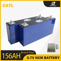 리튬 다리미 인산염 충전식 배터리 Lifepo4 3.2V A 등급 156Ah 12V 프리즘 태양계 EU 미국 세금 무료, [01] 4PCS