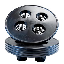 Viagrow 네트 포트 메시 버킷 뚜껑 7.6cm(3인치) 포트 x 4(5팩 4사이트) 654195