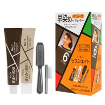 세븐에이트 염모제 40g (6호 짙은갈색), 1개