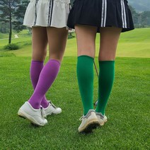 여성골프양말 골프웨어 컬러 니삭스 여자골프니삭스, 민트