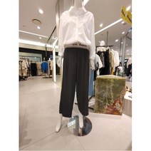 나이스클랍 레터링 밴딩 블라우스 A222PWB308