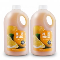 [까로망] 레몬 에이드 1.9kg (2개세트), 2개