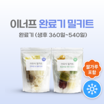 완료기 이유식 진밥 재료 밀키트(10팩/30끼) 이너프 밀키트, A팩(단백질&철분강화)-10팩/30끼