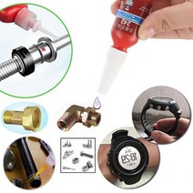접착제 몰딩 실리콘 10ml 접착제 와이어 씰링 부식 방지 스레드 안티 압력 블루 242 혐기성 나사 잠금, 한개옵션1, 한개옵션0
