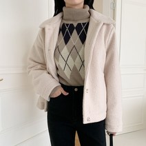 시크블랙 세부너 카라 버튼 자켓