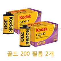 Kodak 코닥 골드 200 36컷 필름카메라 컬러필름, 2개