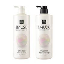 미쟝센 펄 샤이닝 리페어 퍼퓸 샴푸 1개 + 트리트먼트 화이트머스크향 1000ml - 추천