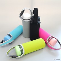 핸디 손잡이 물병파우치 500ML 물병파우치 물통, 그린