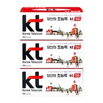미래생활 잘풀리는집 KT 5G 각티슈 200매x3개set 갑티슈, 1set, 3개