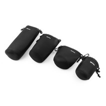 Mingjin Matin Neoprene 방수 소프트 카메라 렌즈 파우치 백 케이스 크기-SML XL, 사진색상