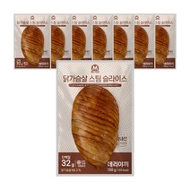 미트리 닭가슴살 스팀 슬라이스 데리야끼 150g, 8개