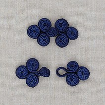 릴리패브릭 83-198 달팽이 매듭단추_네이비