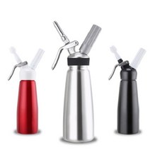 이퍼피 고급 카페 알루미늄 생크림 짜기 휘핑기 디스펜서 크림 포머 500ml, 1개, 01 500ml