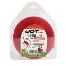 [UDT] 예초기 나일론줄 사각형 2.7mm 30M 예초기날