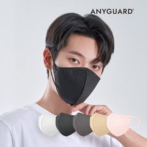 애니가드 셋업KF94 컬러 마스크 30매(대형/중형/소형), 단품, 옵션1:KF94 크리미베이지 중형(30매)
