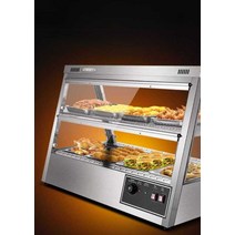 온장고쇼케이스 족발 튀김 치킨 핫도그 휴게소 카페, 0.9m 패셔너블 모델 (열기순환2층)