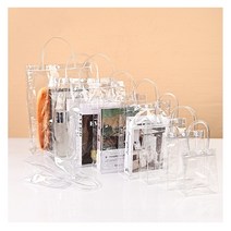 투명 젤리 쇼핑백 PVC비닐백 투명선물백 PVC투명백 젤리스킨쇼핑백 젤리백