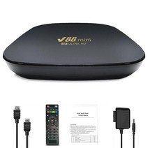 V88 미니 스마트 TV 박스 안드로이드 12 Allwinner H3 쿼드 코어 2022G 와이파이 8K h 2.4 셋톱 8GB +, 03 2GB-16GB_03 영국 플러그