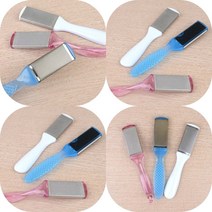 마트498 발관리 풋파일 발바닥갈라짐 발꿈치각질 풋케어 발뒤꿈치 발각화증 발굳은살제거 발각질제거기 네일클, 양면(7-6)