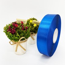 포장 리본 끈 제이제이리본 고밀도주자 40mm 50mm 76컬러 (길이 45M) 공단리본, 로얄블루