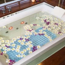 슬로우케어 친환경 욕조매트 미끄럼방지매트, 그레이