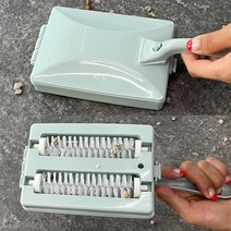 롤링 빗자루 잘쓸리는 캠핑 싹쓰리 빛자루 블루 요술 고운 제도 포켓비 제도비 비자루 쓰레기받이 미술 지우개 싹쓸이비 현관 감성 플라스틱 책상용 방 매직 고양이털 개털 카페 만능