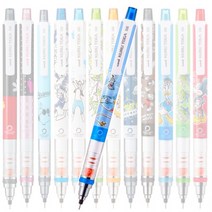 미쯔비시 디즈니 한정판 쿠루토가 샤프 0.5mm 지니 블루 M5-650DS, 알린 그린