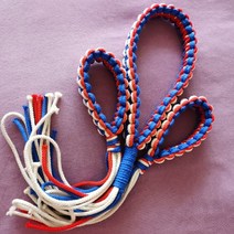 무에타이 킥복싱 완장 몽콘 머리띠 프랏지앗 세트, L 블랙 옐로우 폭 3.0 cm완성 세트