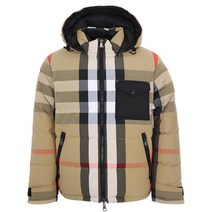 [버버리] 22FW 8033115 RUTLAND 리버시블 블랙 베이지 다운 패딩