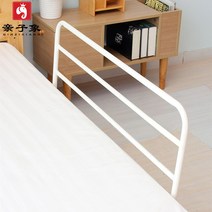 노인 침대 안전가드 이층침대 난간 떨어짐방지 안전바 펜스, 흰색 120CM 길이 +  (총 높이 32CM_1