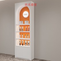 디스플레이장 쇼케이스 진열장 장식장 카페 향수 네일, 빛을 가진 80x30x220 각 층
