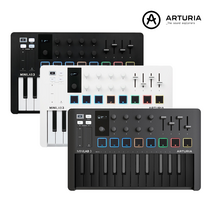 [Arturia] MiniLab mk3 Black 아투리아 포터블 미니 키보드 미디컨트롤러 미니랩신제품, 블랙