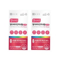 멀티비타민 미네랄 포우먼 1550mg x 60정 x 2개 여성 여자 종합비타민