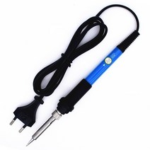 전기인두기 납땜 미니 인두 온도 조절 가능 용접 건 전자 작업용 60W 110V, 1.Soldering Iron - 미국, 1개