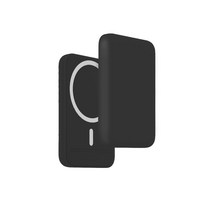 블랙박스배터리 차량보조배터리 차량 블랙박스 보조 배터리 원래 1:1 애플 아이폰 자기 무선 보조베터리 맥, 07 black_02 10000mAh