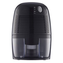 제습기 공기 건조기 500 ml 미니 반도체 습기 흡수기 가정용 공기 저소음, 검은색, 오 플러그