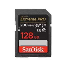 SanDisk SDXC Extreme PRO128GB 메모리 R 200MB/s W 90MB/s 정품 판매점