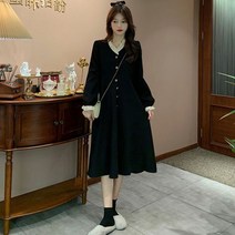 원피스 여성 프렌치 등하원 롱 맘 돌잔치엄마 오피스룩