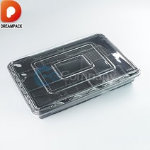 돈가스용기(HR-1 구형) 5칸도시락 1박스200개세트(초특가), 5. BD-001 돈가스용기(200개세트)