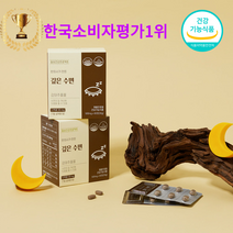 깊은수면 수면건강 홍경천 감태 추출물 시계꽃 테아닌 대나무수액 한의사 수면보조제, 1개