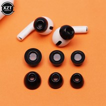 타일본드 소음 차단 메모리폼 이어 팁 AirPods Pro 교체 이어버드 커버 보호 이어플러그 Apple용 노이즈, 02 Grey_03 l